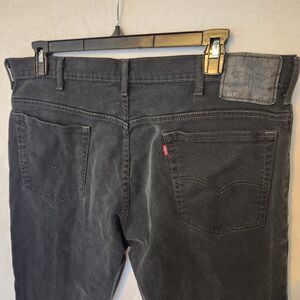 Levis 517 Jeans Men's 42x32 Black Bootcut Stretch